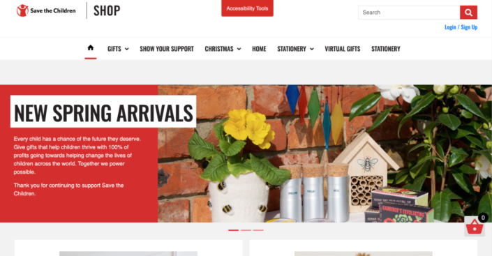 Save The Children - Shop