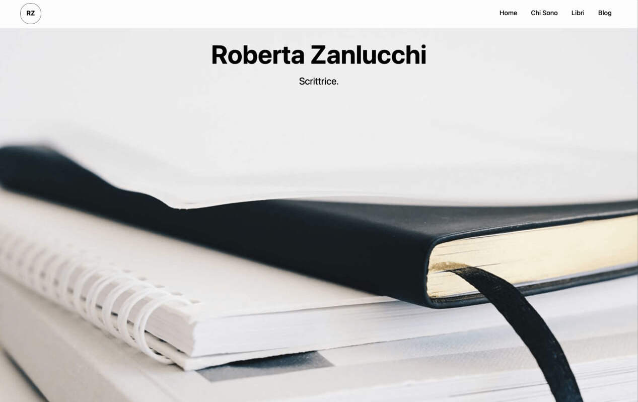Roberta Zanlucchi. Writer.