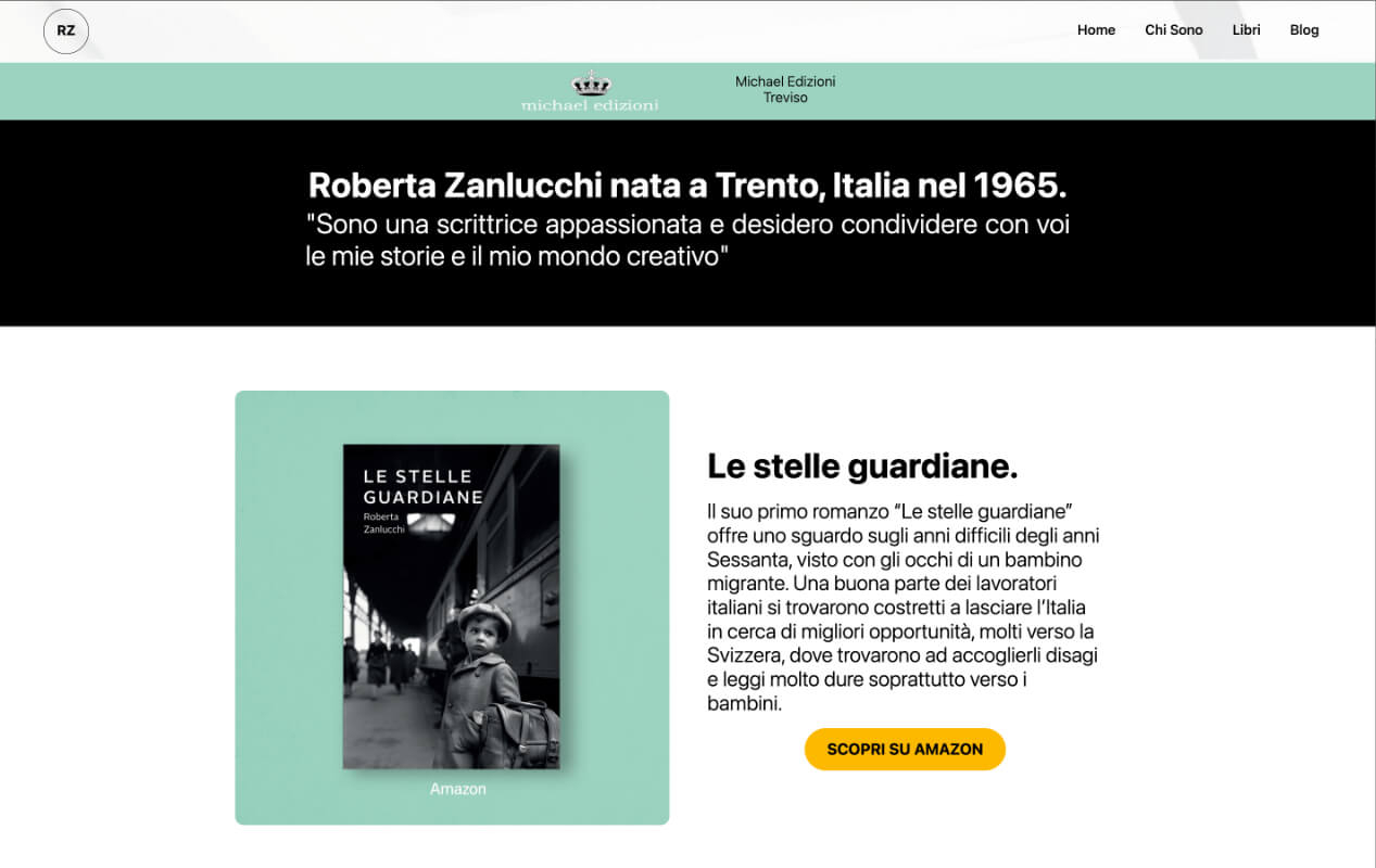 Roberta Zanlucchi. Writer.