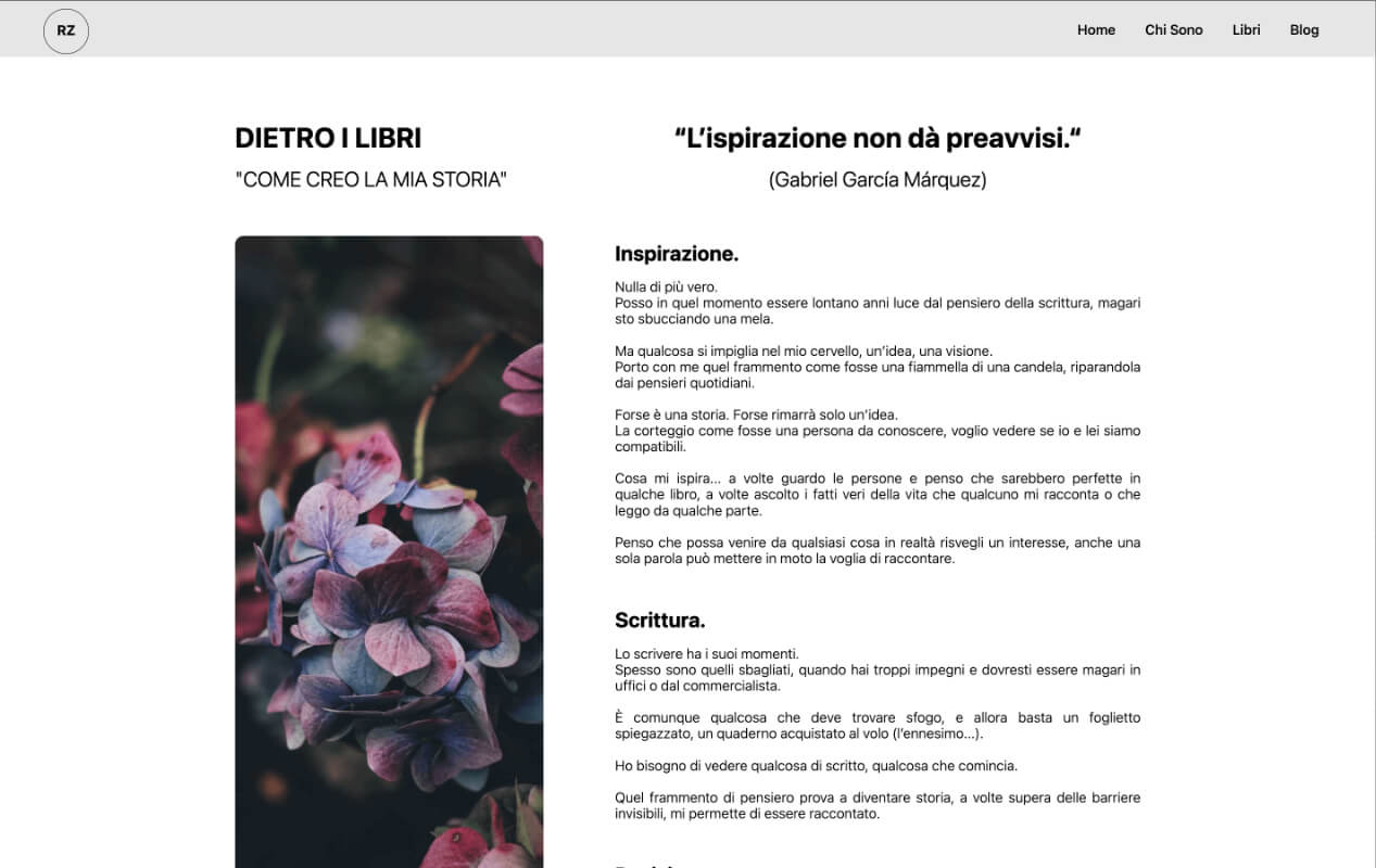 Roberta Zanlucchi. Writer.