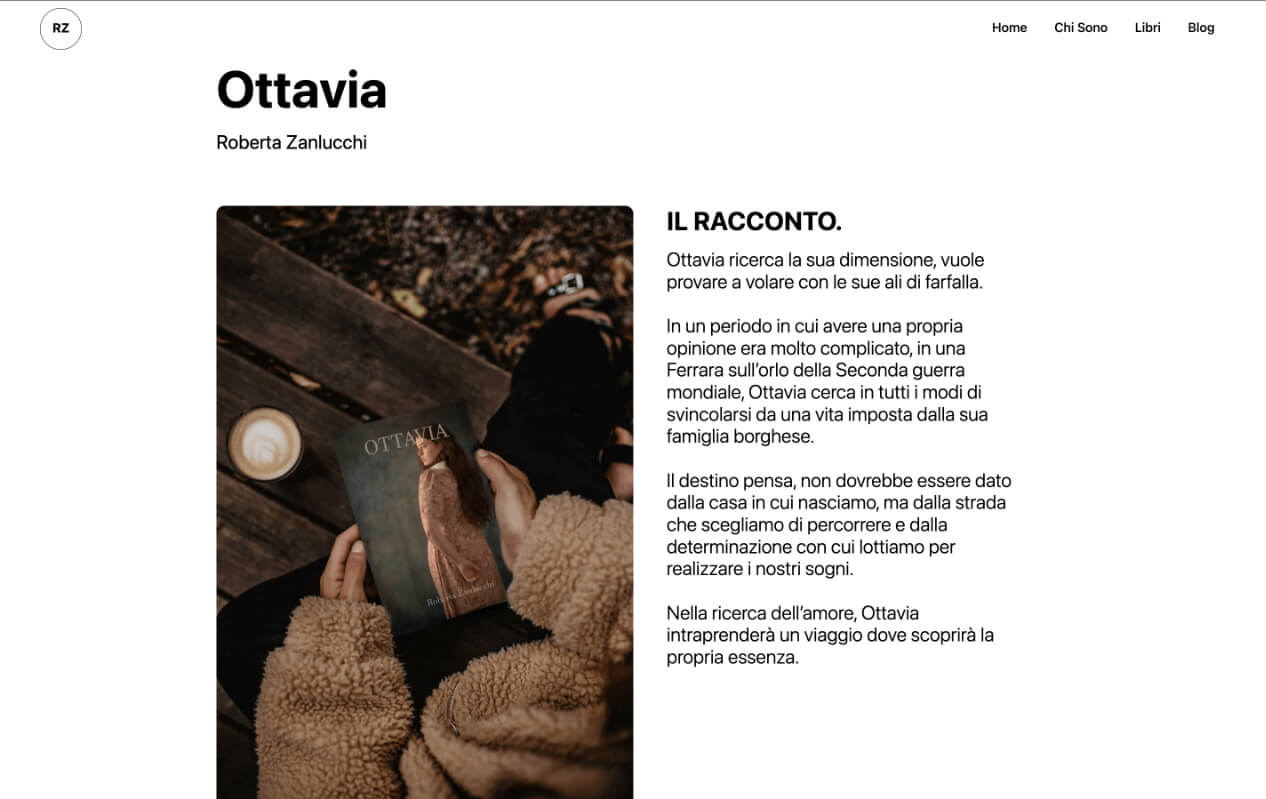 Roberta Zanlucchi. Writer.